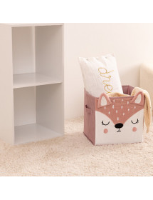 Boîte de rangement biche velours - Atmosphera