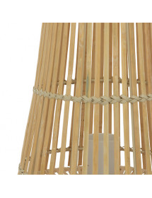 Lampe Mahé bambou naturel Atmosphera