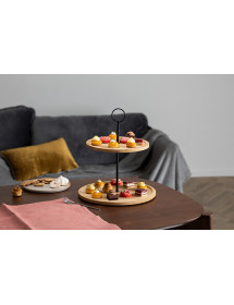 Serviteur 2 étages bambou Secret de gourmet