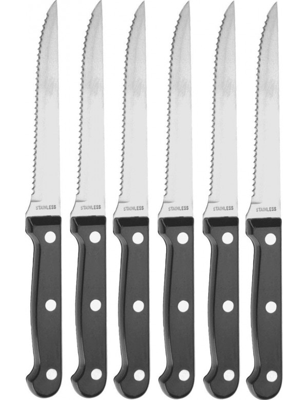 Couteaux à steak x6