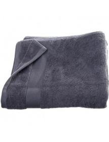 serviette gris fonce