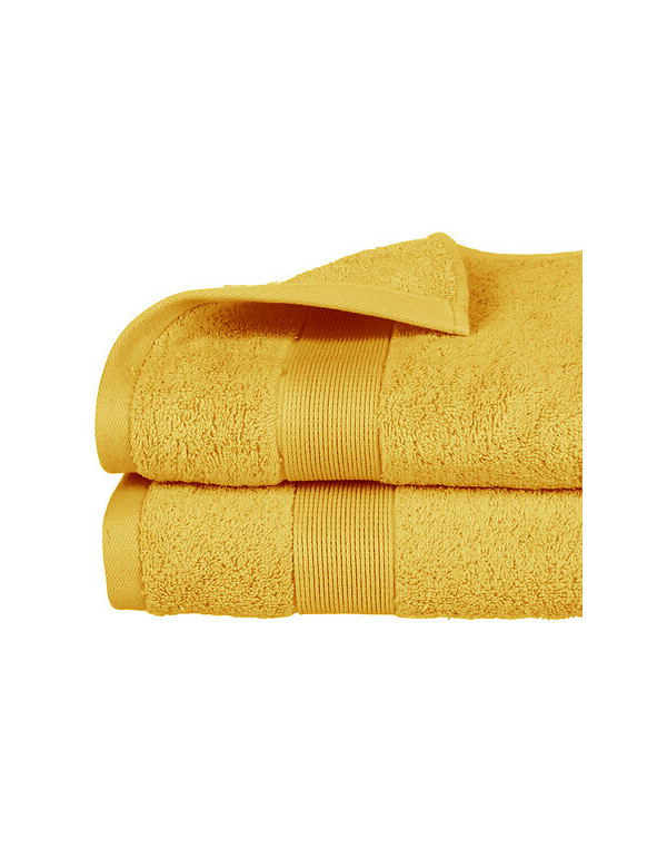 Drap De Douche Ocre Atmosphera Drap De Douche Ocre Atmosphera