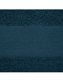 serviette de toilette bleu
