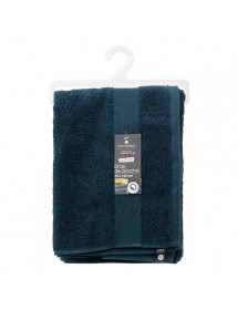 serviette bleu