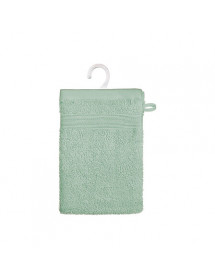 Gant de toilette bleu