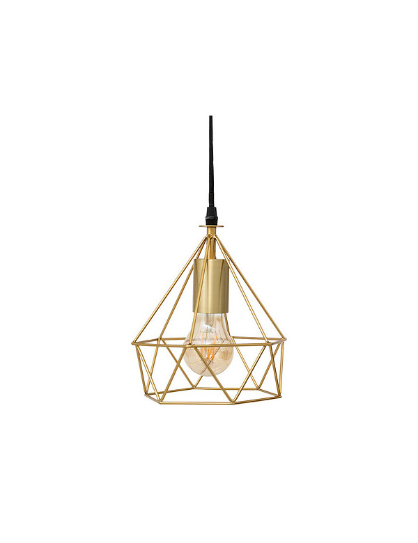Suspension métal filaire doré Ida Atmosphera Suspension métal filaire doré Ida Atmosphera