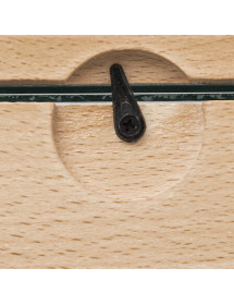 Cadre photo bois Eris 15x10 cm Atmosphera