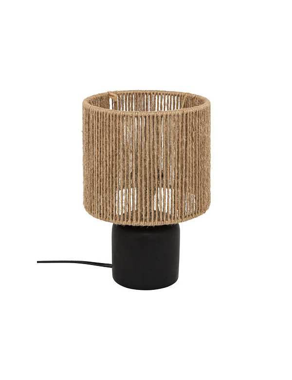 Lampe céramique noir Koby Atmosphera Lampe céramique noir Koby Atmosphera
