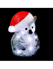 Hibou Lumineux à LED pour extérieur