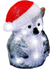 Hibou Lumineux avec 80 LED - Hauteur 24 cm pour l'Extérieur 🦉✨