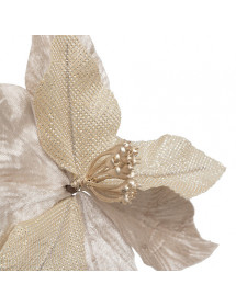 Poinsettia pailleté