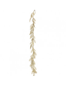 Guirlande de feuilles dorés 1,80 m.