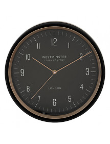 Horloge sven noir 29 cm. Atmosphera