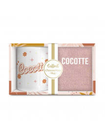 Coffret mug chaussettes paillettes cocotte