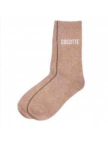 Chaussettes paillettes Cocotte