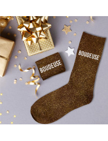 Chaussettes paillettes Boudeuse