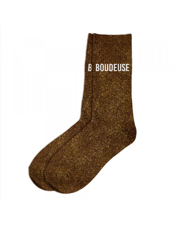 Chaussettes paillettes Boudeuse