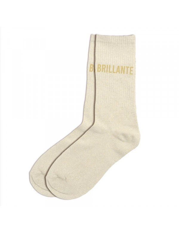 Chaussettes paillettes brillante