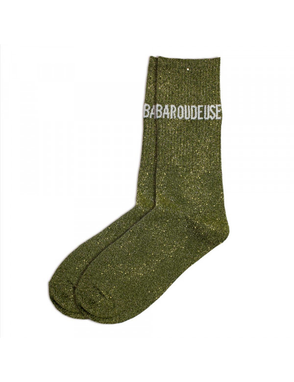 Chaussettes a paillettes Baroudeuse