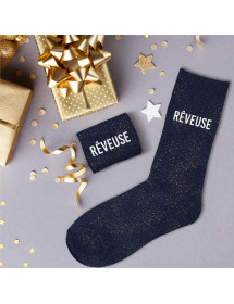 Chaussettes paillettes Rêveuse