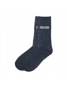 Chaussettes paillettes Frileuse
