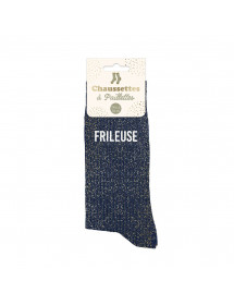 Chaussettes paillettes Frileuse