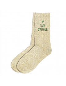 Chaussettes paillettes Tata d'amour