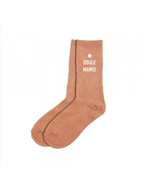 Chaussettes paillettes Douce Mamie