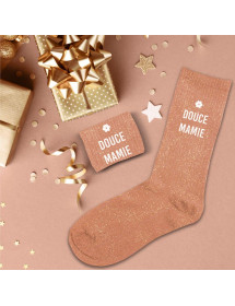 Chaussettes à paillettes Douce Mamie