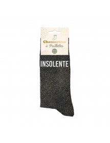 Chaussettes paillettes Insolente