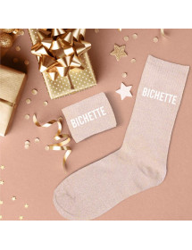 Chaussettes paillettes bichette