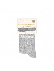 Chaussettes paillettes courtes Bichette