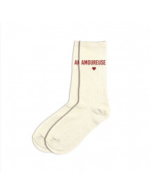 Chaussettes paillettes Amoureuse
