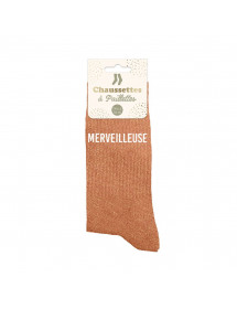 Chaussettes paillettes Merveilleuse