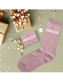 Chaussettes paillettes fabuleuse