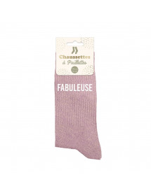 Chaussettes paillettes fabuleuse