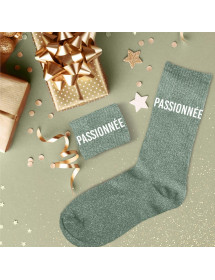 Chaussettes paillettes Passionnée