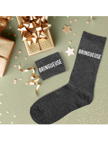 Chaussettes paillettes bringueuse