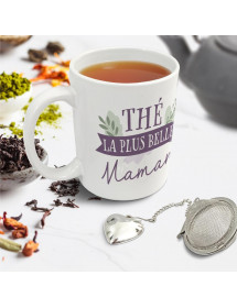 Coffret mug boule à thé Maman