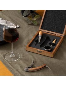 Coffret sommelier bois Marc