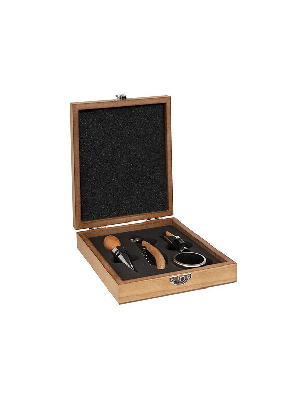 Coffret sommelier bois Marc