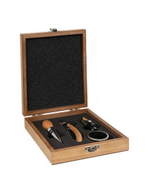 Coffret sommelier bois Marc