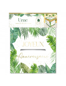 Urne anniversaire tropical party