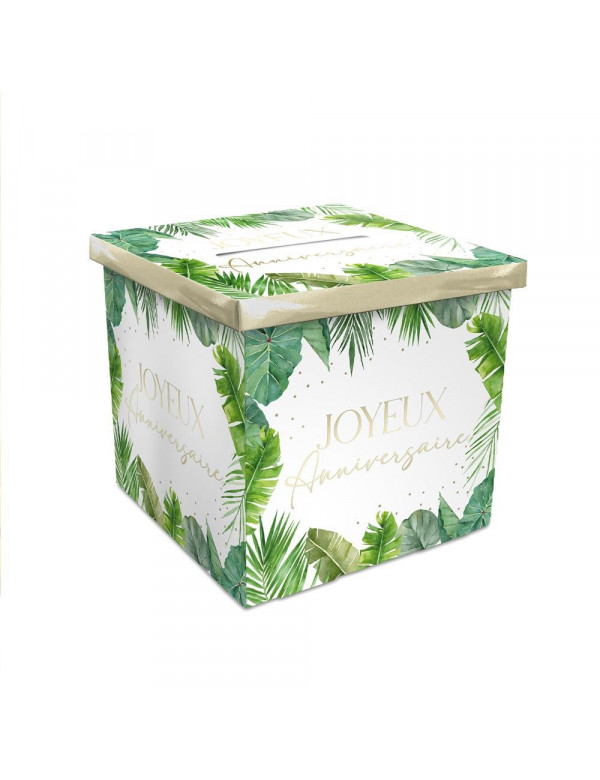 Urne anniversaire tropical party