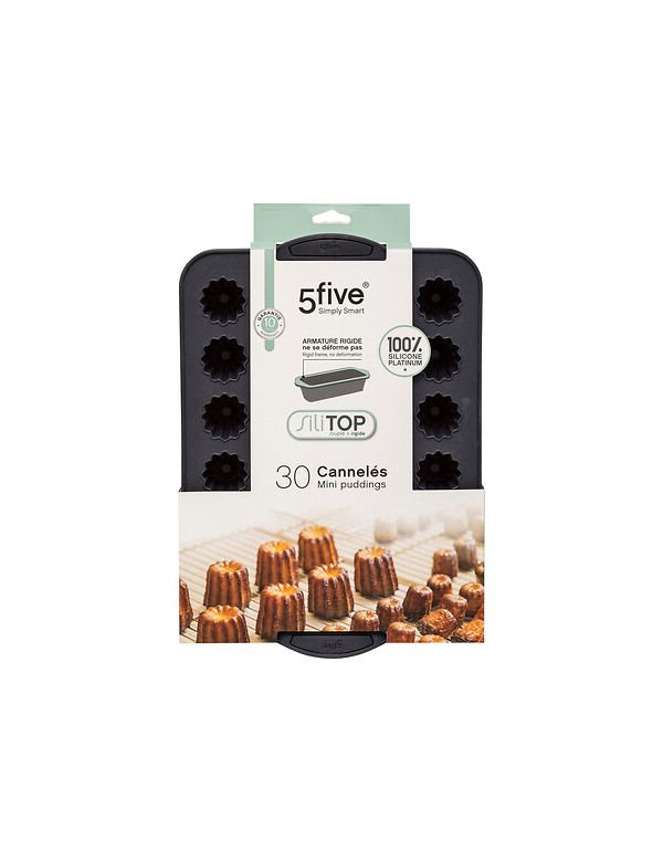 Moule silicone 30 cannelés Silitop