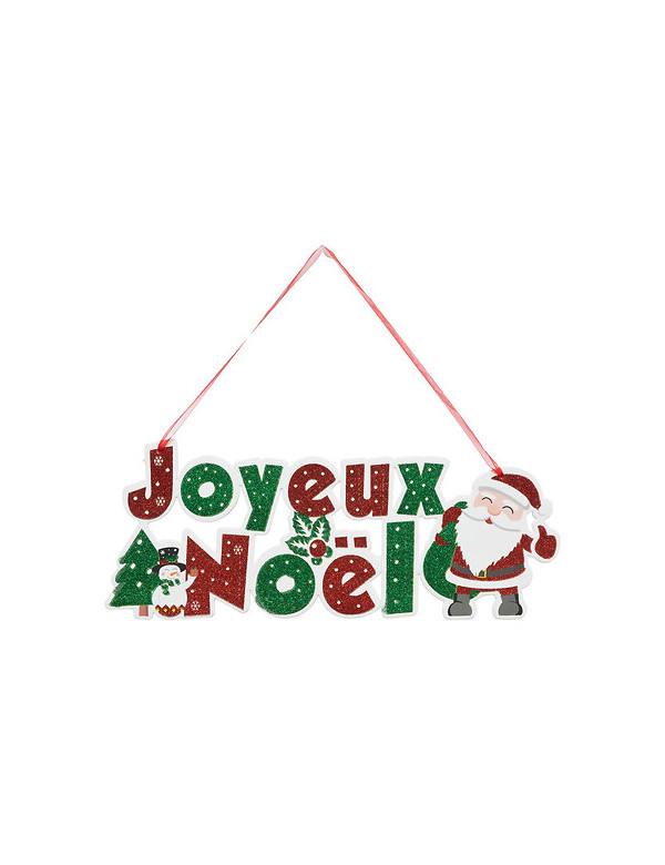 Pancarte à suspendre Joyeux noël