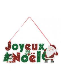 Pancarte à suspendre Joyeux noël