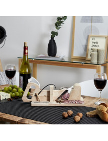 Trancheuse à charcuterie en bois