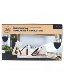 Trancheuse à charcuterie en bois