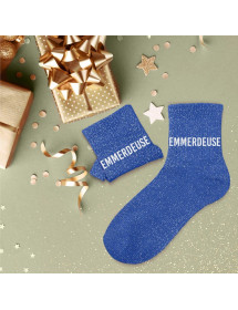 Chaussettes paillettes Emmerdeuse